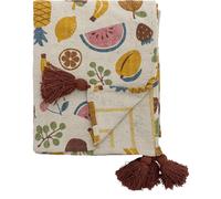 Fruitta Recycled Cotton Throw Multicoloured 130x160