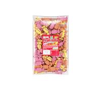 Fruittella Juicy Chews - Vegan Friendly Party Sweets & Variety Pack with Strawberry, Orange & Lemon Flavours - 2KG Bulk Bag