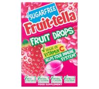 Fruittella Sugarfree Fruit Drops, Red Berry Mix, 45g