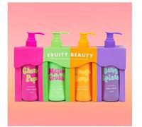 Fruity Beauty Body Wash & Cream Gift Set 2 Refreshing Body Wash 2 Nourishing Body Lotions | Hydrating Skincare Set for Soft & Smooth Skin | Perfect Self-Care & Gift Bundle