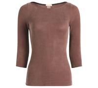 Fruity Booty Women's Second Skins 3/4 Length Top Brown