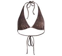 Fruity Booty Women's Shania Halter Bikini Top Brown Large