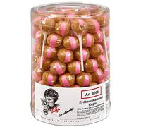 Fruity Delicious Lollipop Strawberry Caramel Ball 100 Pieces 1800g