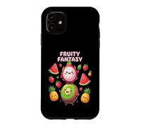 Fruity Fantasy Cute Kawaii Tropical Fruits Design Case for iPhone 11