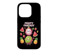 Fruity Fantasy Cute Kawaii Tropical Fruits Design Case for iPhone 14 Pro
