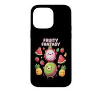 Fruity Fantasy Cute Kawaii Tropical Fruits Design Case for iPhone 14 Pro Max
