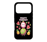 Fruity Fantasy Cute Kawaii Tropical Fruits Design Case for iPhone 17 Pro
