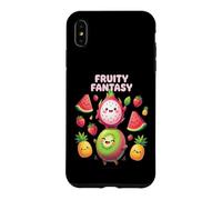 Fruity Fantasy Cute Kawaii Tropical Fruits Design Case for iPhone XS Max