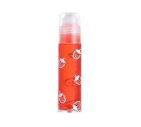 Fruity Flavors Rolling Lip Oil Long Lasting Moisturizing Lip RollOn Lip Gloss Glossy Lip All Age Transparent Lip Gloss Dry Chapped Lip Autumn Winter Skin Care And Moisturizing 8ml (Red, One Size)