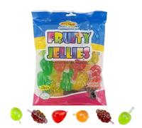 Fruity Jellies Fruit jelly Pops Halal Jelly TiK Tok Trending Challenge Candy Sweets 300G (15 Pcs)