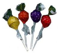 Fruity Pops (Blackcurrant, Strawberry, Orange, Lemon) x50