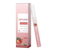 Fruity Scent Diffuser Pen - Energy Boost Sticks, 1.5ml Refreshing Fruit Blend for Lung Care, Personal Care Product with Inhalable Natural Vapor, Wellness Stick Device for Daily Fatigue Relief