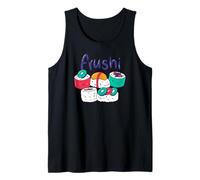 Fruity Sushi Fusion Cute Food Art Design Tank Top