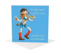 Fruity & Sweet Birthday Card One Lump or Two Holy Mackerel Greeting Cards