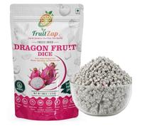 FruitZap Freeze Dried Dragon Fruit Dices 100g - 100% Real Pitaya Fruit, No Added Sugar, Vegan & Gluten Free, Naturally Crunchy Snack for Yogurt, Smoothie Bowls, Baking & Healthy Snacking