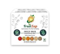 FruitZap Freeze-Dried Fruit Snack Sense Box | Assorted Exotic Fruit Slices (12 x 10g Packs) | Smart Vegan Snack | No Added Sugar | Gluten-Free | 100% Real Fruit - Healthy On-the-Go Option