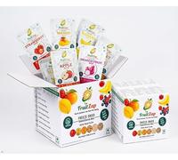 FruitZap Freeze Dried Fruit Variety Pack - 12 Mini Packs Healthy Snacks, Lunchbox Friendly, No Sugar Added, Vegan Gluten Free (120g)
