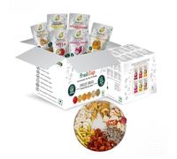 FruitZap Freeze Dried Fruit Variety Pack, Mango Strawberry Banana Apple