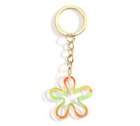 FRULX Acrylic Flower-Shaped Keychain,Cute Key Ring Pendant for Mums,Sisters and Friends,Perfect Birthday Gifts for Girls,Ideal for Women's Appreciation,Cute Keyrings,Personalised Gifts,Bag Charm