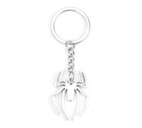 FRULX novelty keyrings,Simple and Stylish Teacher Keychain,Silver Metal Keychain with Spider Design a Thoughtful and Personalised Gift for Teachers,Personalised Keyring,Personalised Gifts for Teachers