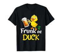 Frunk As Duck For Drunk Alcohol Drinker Beer T-Shirt