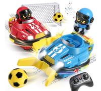 FRUSE Remote Control Bumper Cars Toys,RC Ejecting Bumper Car,2 Pack RC Cars Toys with Music Light Goals,RC Race Vehicles Playset for 3 4 5 6 7 8 Year Old Kids Boys Girls Chirstmas Birthday Present