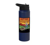 Frustrated Lawn Mowing Ain't Got No Gas in It Yard Work Joke Stainless Steel Insulated Water Bottle
