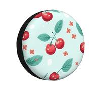Fruta De Cereza Cubiertas De Las Ruedas Durable Coche Vehículo Rueda Funda Weatherproof Cubierta Para Ruedas De Repuesto Para Remolques Accesorios Camión