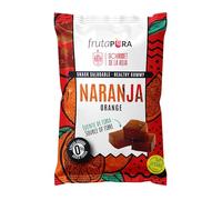 FRUTA PURA Orange 32g - Healthy Gummy-Style Snack - 98% Real Fruit - No Added Sugars - Vegan - Gluten-Free - Inspired by the Spanish National Team - Natural and Delicious On-the-Go