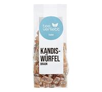 FRUTEG Cube candy brown coarse | 5x 250g Brown Kluntjes - in the Foil Bag | Candi Cube with Delicious Caramel Note - Classic Brown Candi Tea Sugar | Kluntje Kandis sugar brown 5x 250 g