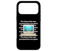 Frutiger Aero Aesthetic Tech The Future That Was Promised Case for iPhone 17 Pro Max