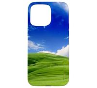 Frutiger Aero Meadow Aesthetic y2k 2000s Ironic Nostalgic Case for iPhone 15 Pro Max
