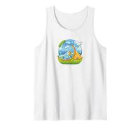 Frutiger Aero Y2K Fashion Trends Statement Piece Tech Orange Tank Top
