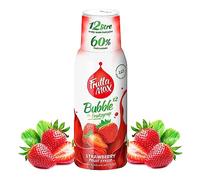 FruttaMax Strawberry Syrup | Less Sugar | 60% Real Fruit Concentrate | Suitable for soda Machine 500ml