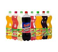 Frutti Fresh | 2Litre | Varied Flavored Drinks | Refreshing Taste | Fresh Drinks | Fun Drinking During Hot Summers Or Take Them on Trip & Picnics | Romanian Origin (Any Random 4)