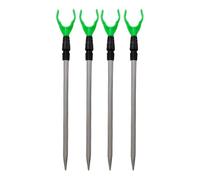Fruusv 4 Piece Telescopic Fishing Rod Holder for Shore Fishing