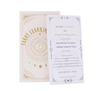 Fruusv 78X Tarot Cards, Oracle Cards, Tarot Learning Deck, Divination Tarot Game, Full English Version, Tarot Board Game, Meaning Prediction Cards, Tarot Learning Deck for Home & Family Fun