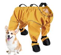 Fruusv Anti Dirt Pants for Dogs,Adjustable Pants for Dogs - Paw Boots Pet Shoes Soles for Home Travel Care Rain Hiking Walk Snow Outing