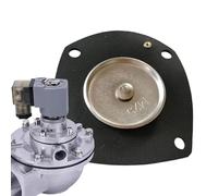 Fruusv Diaphragm for Electromagnetic Pump, DN25 Universal Electromagnetic Tool, Diaphragm Repair Tool, for Industrial Maintenance Machine Maintenance Engineer Technician