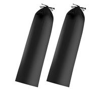 Fruusv Drawstring Bag, Sport String Bags, 2 x Long Sack Waterproof Nylon Carrying Outdoor Travel Organizer Cloth for Tent Poles, Trekking Protective, Pouch Storage, 21 x 60 cm