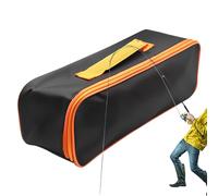 Fruusv Durable Grill Pouch - Waterproof BBQ Tool Organizer, 12 Inches Storage Bag with Zipper, Nylon Construction Organizer Case, Outdoor Bag with Easy Carry, Camping Picnic Patio Backyard Hiking