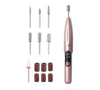 Fruusv Electric Nail Sander - 15000RPM Electric Nail Image Sander | Drill and Polishing Machine | For Spa Salon Travel Daily Home Camping Pedicure Manicure