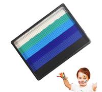 Fruusv Face Makeup Palette - Rainbow Face Palette, Water Paint 6 Colours for Carnival, Wedding, Halloween, Christmas, Cosplay, Birthday Party, Adult