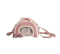 Fruusv - Hamster Take-out Bag, Small Animal Takeaway Bag With Shoulder Straps, Small Animal Hamster Carrier, Breathable Pet Bag for Hamster, Bunny, Bird and Small Pet