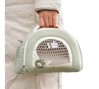 Fruusv - Hamster Take-out Bag, Small Animal Takeaway Bag With Shoulder Straps, Small Animal Hamster Carrier, Breathable Pet Bag for Hamster, Bunny, Bird and Small Pet