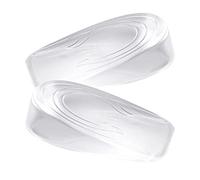 Fruusv Height Increase Insoles - Invisible Height Increase Insole Silicone - Orthopedic Heel Lifts for Heel and Leg Length Discrepancy, Heel Wedge Inserts for Women and Men