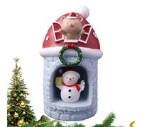 Fruusv Light Up Christmas Decor | LED Ambient Lighting,LED Night Light Christmas Table Decor | for Indoor Tabletop Shelf Bedroom Living Room Office School Dorm Kids Adults