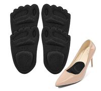 Fruusv Metatarsal Pads Women | Adhesive Universal Fit Size Inserts - Thickened Soft Metatarsal Ball of Foot Pads,for Women All-Day Comfort Forefoot Support High Heels Sandals Standing Running Wedding