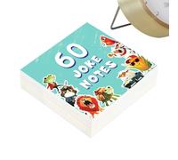 Fruusv Motivational Cards - 60 Lunch Box Notes, Fun Jokes & Positive
