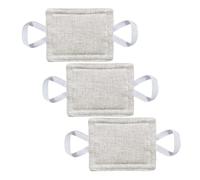 Fruusv Quiet Closer Doors Lock Cover, Silencers Latch Covers, About 14x9cm Size, 3pcs and Set Padded, Quiet Closer Cushion, Door Latches for Baby Slamming Silencer